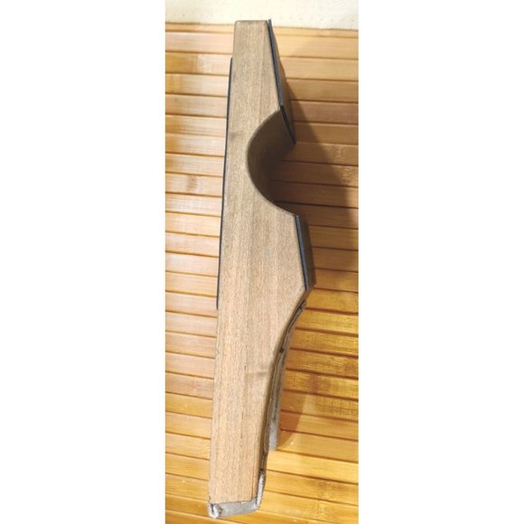 Vtg Boot Remover Jack Wooden Cowboy Boot Puller Made In USA Boot Country 11x5" - Picture 3 of 8